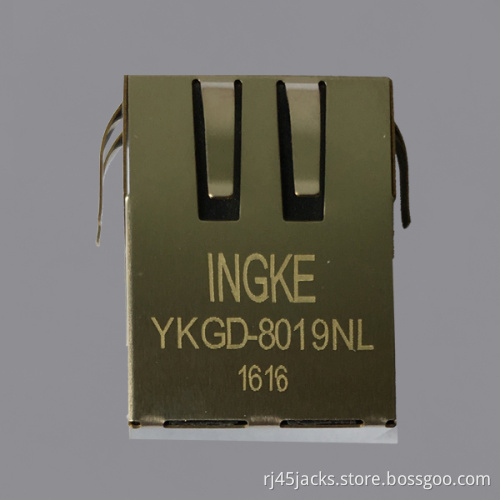 Ingke YKGD-8019NL 100% cross HFJ11-1G04E-L12RL Halo RJ45 Magjack Connectors